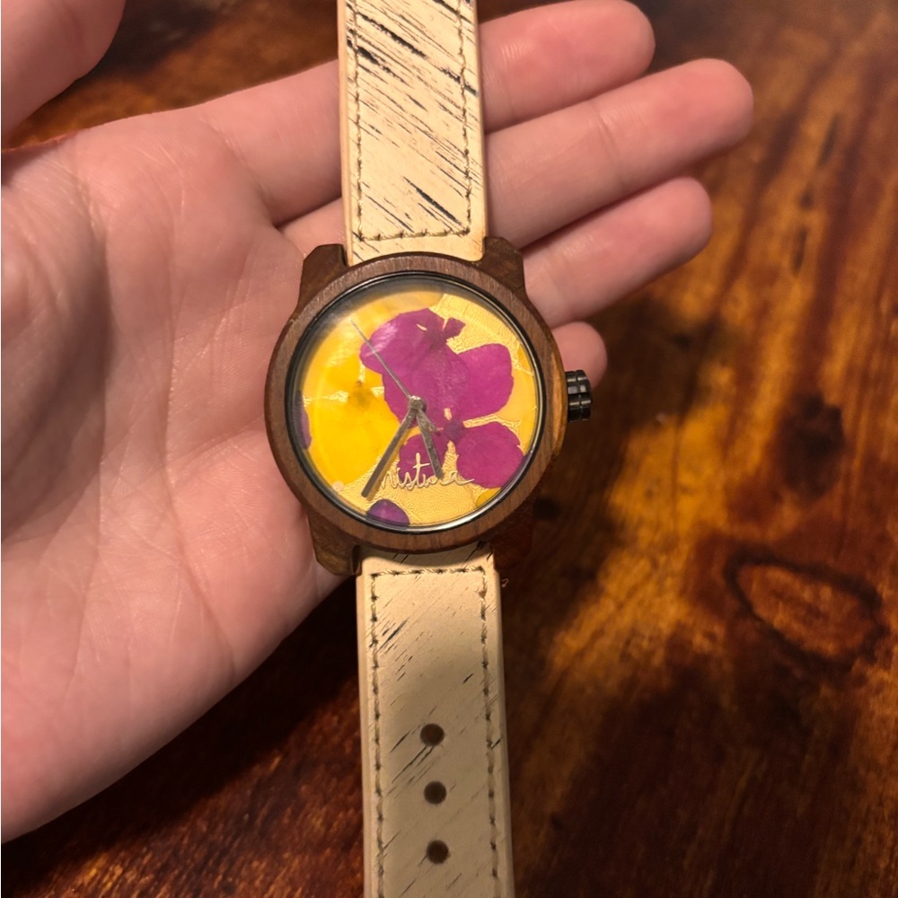 Floral Design Women's Watch